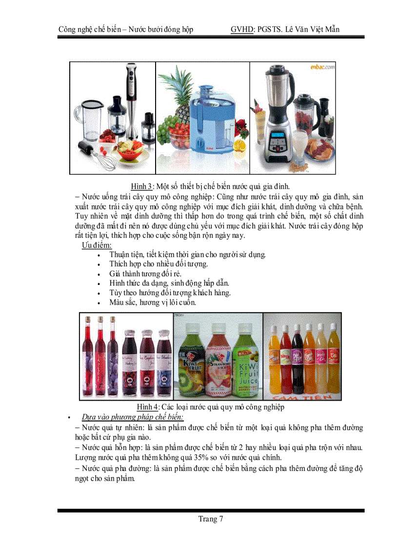 image for page Công nghê chế biến nước bưởi đóng hộp
