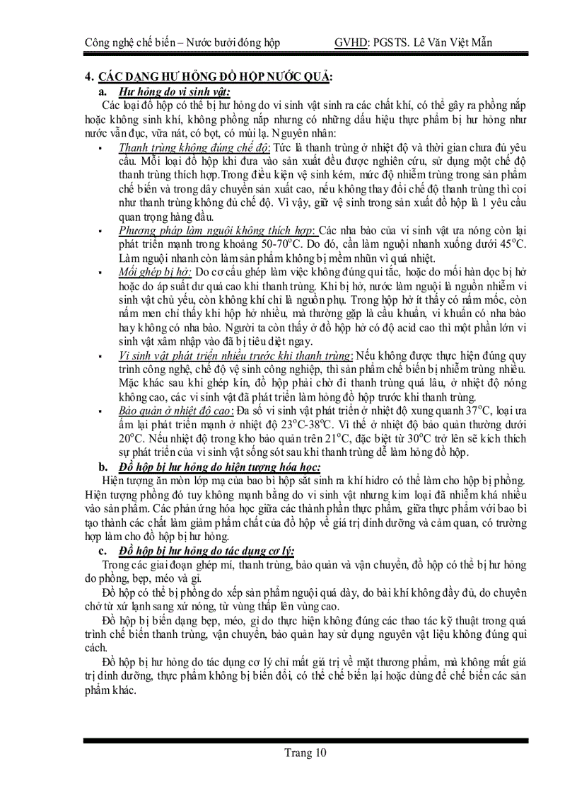 image for page Công nghê chế biến nước bưởi đóng hộp