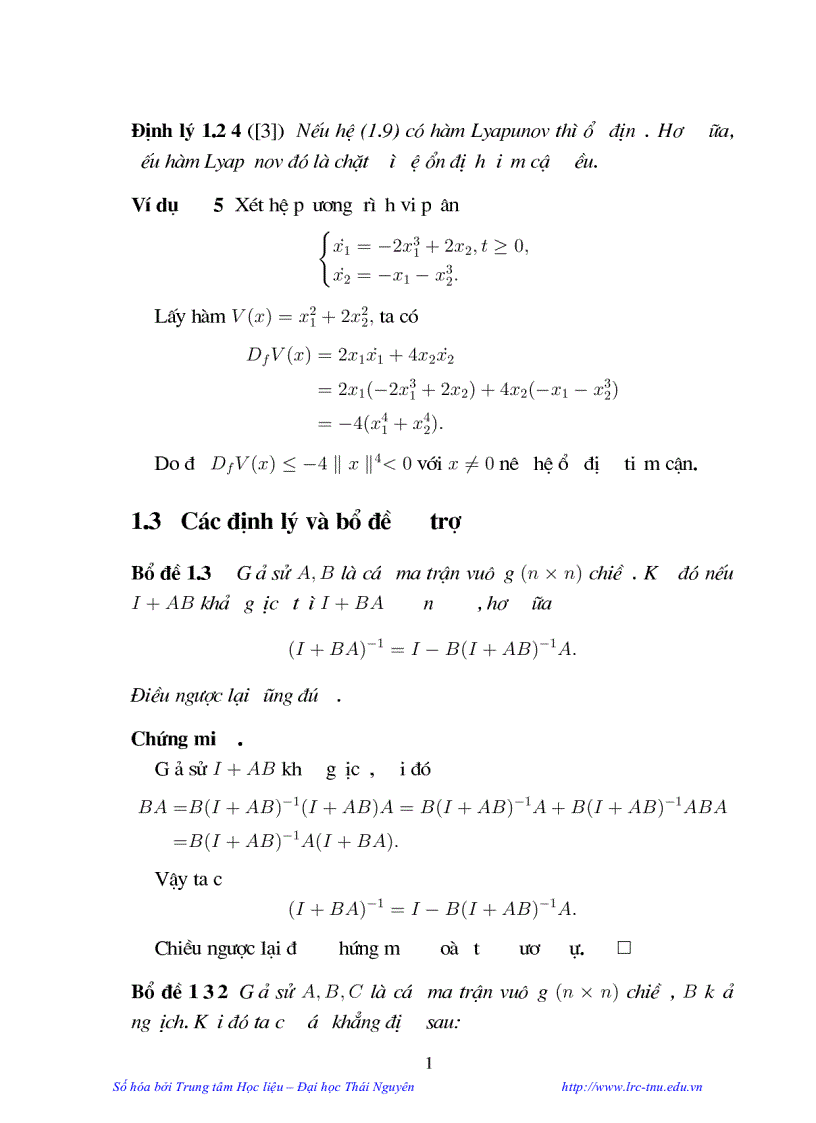 image for page Một số tính chất chọn lọc về hệ động lực rời rạc