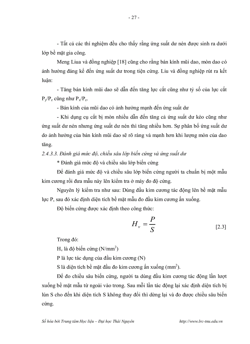 image for page Nghiên cứu ảnh hưởng của độ cứng thép x12m đã qua tôi đến chất lượng bề mặt và mòn dụng cụ khi tiện cứng