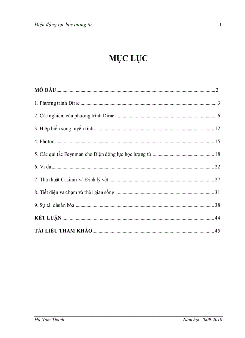 image for page Điện động lực học lượng tử