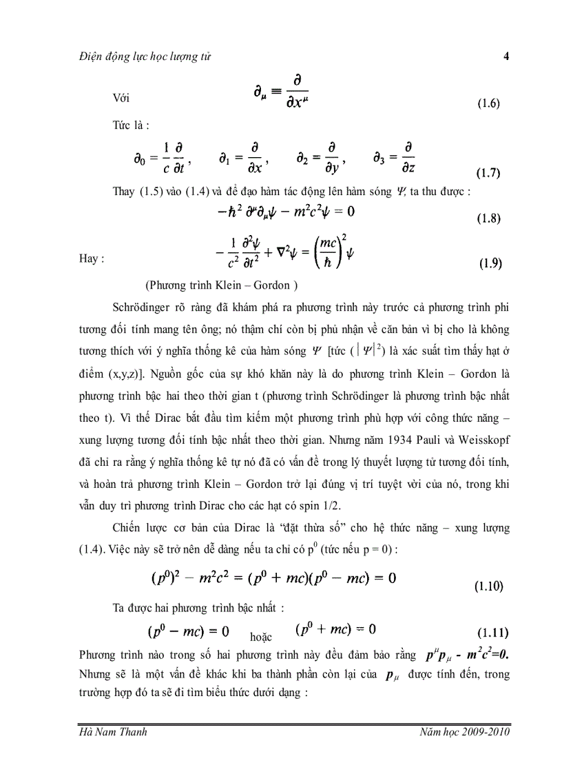 image for page Điện động lực học lượng tử