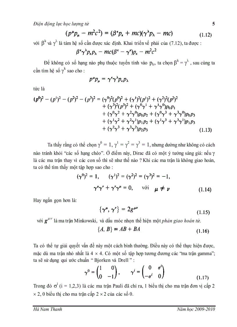 image for page Điện động lực học lượng tử