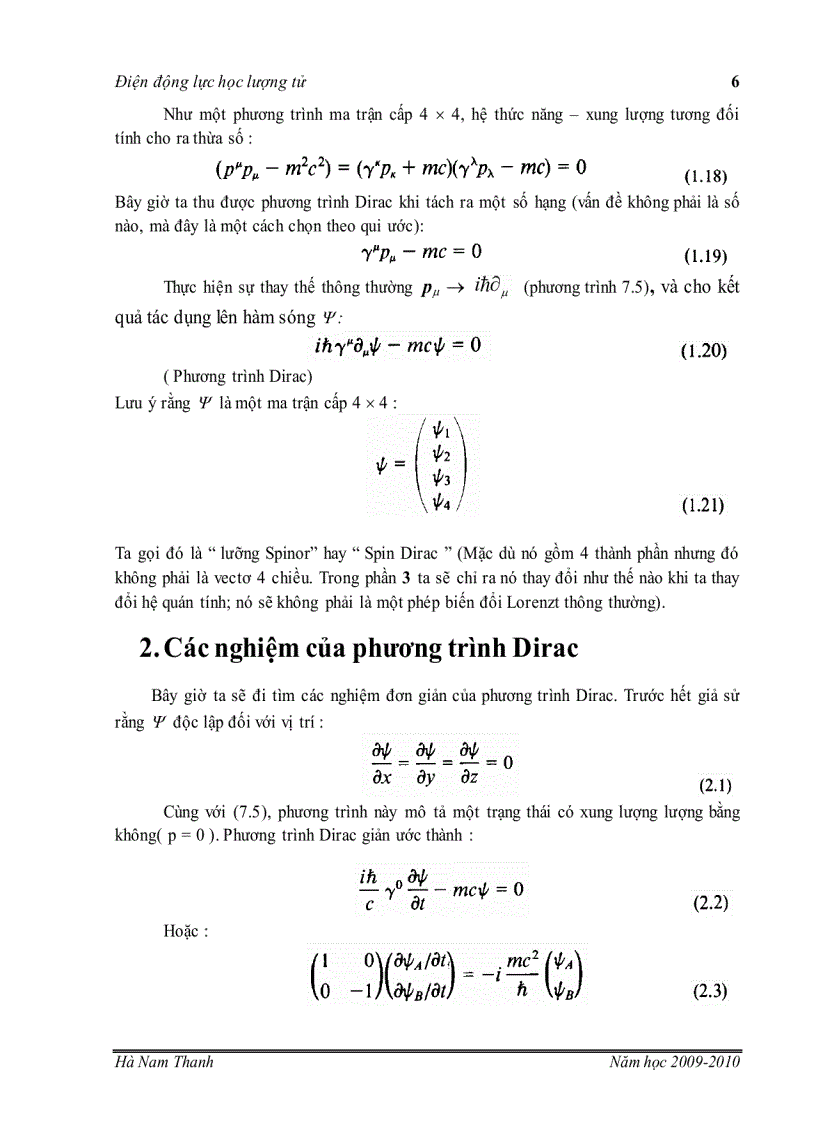 image for page Điện động lực học lượng tử
