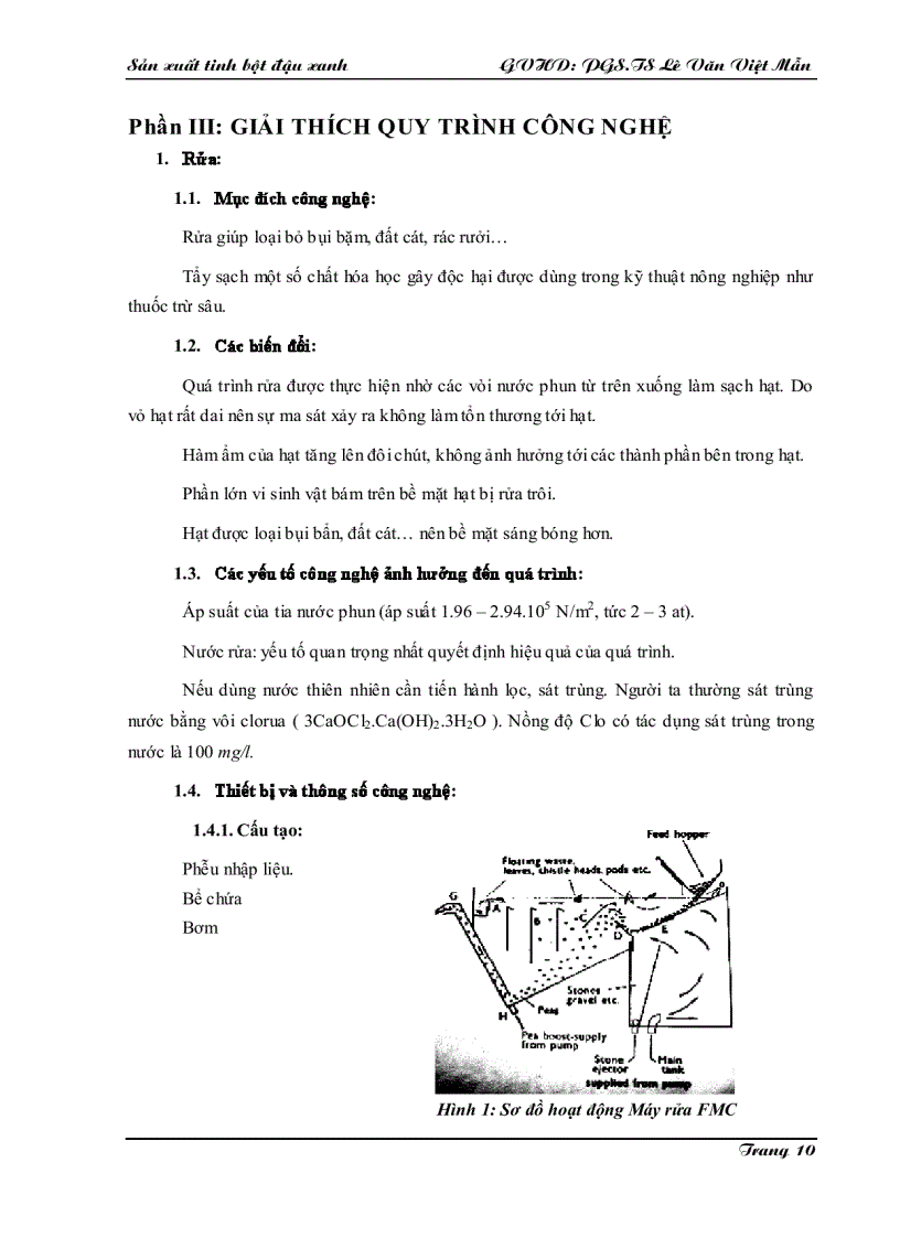 image for page Công nghệ sản xuất tinh bột đậu xanh