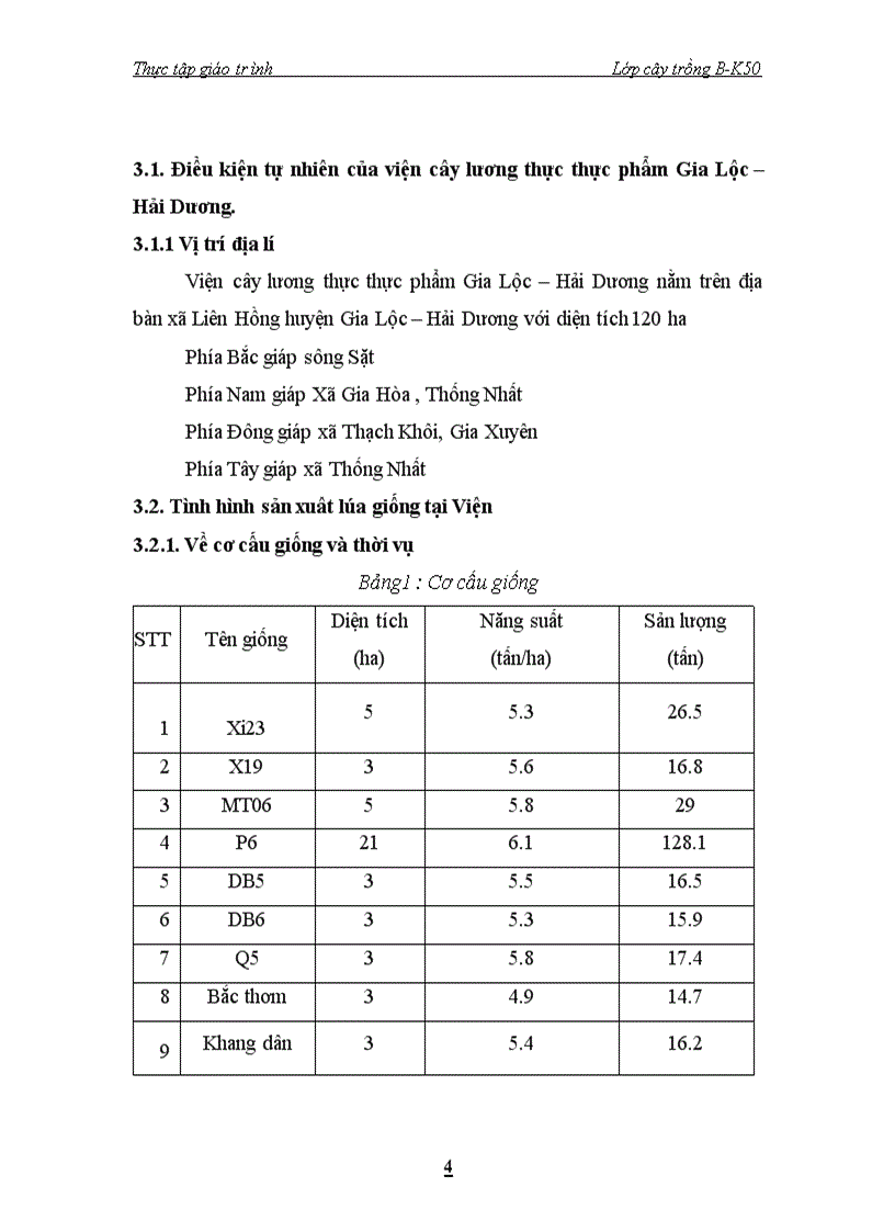 image for page Điều tra tình hình sản xuất hạt giống lúa và giống đậu tương tại Viện cây lương thực và cây thực phẩm Gia Lộc Hải Dương