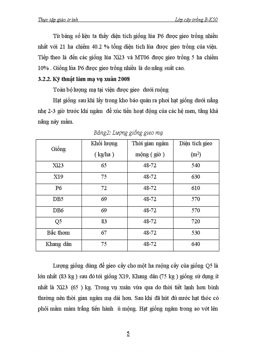 image for page Điều tra tình hình sản xuất hạt giống lúa và giống đậu tương tại Viện cây lương thực và cây thực phẩm Gia Lộc Hải Dương