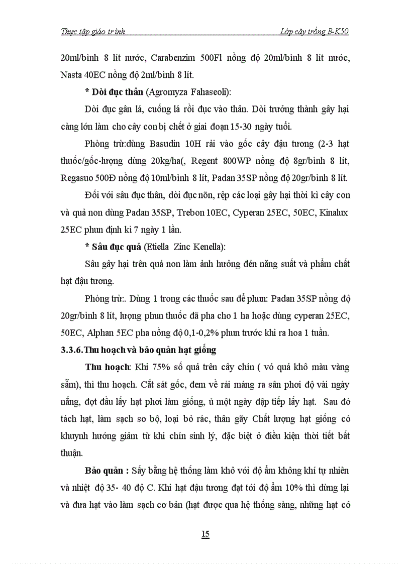 image for page Điều tra tình hình sản xuất hạt giống lúa và giống đậu tương tại Viện cây lương thực và cây thực phẩm Gia Lộc Hải Dương