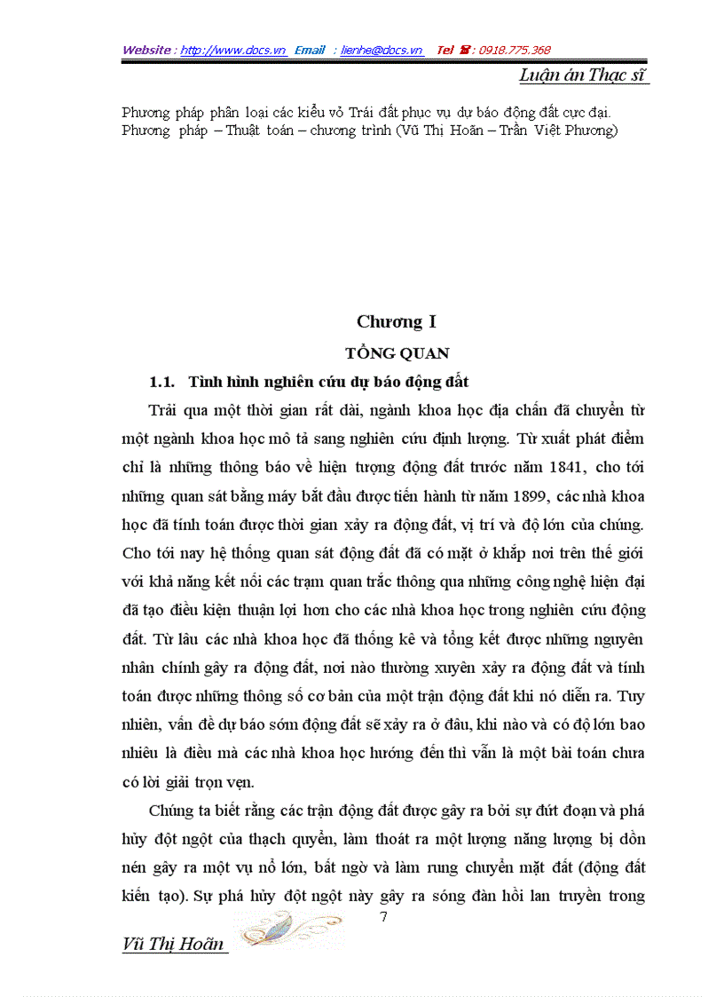 image for page Thiết lập chương trình phân loại vỏ trái đất