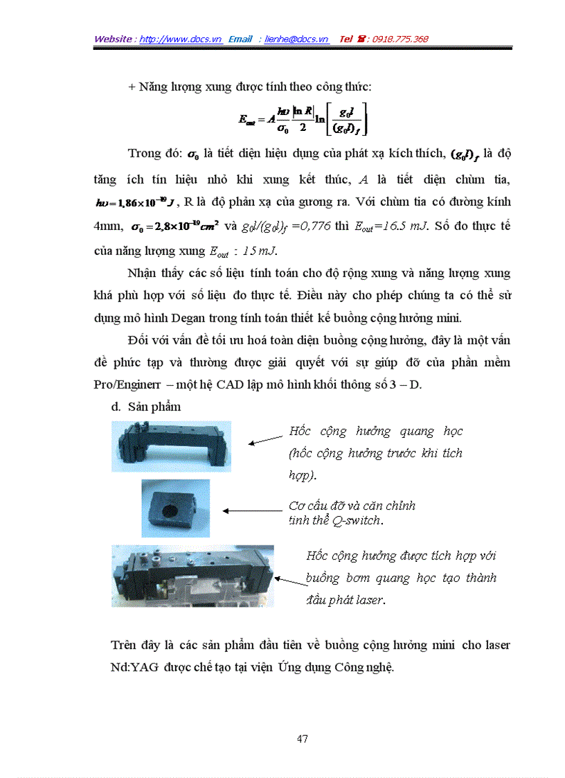 image for page Cơ sở động học của laser rắn được Q switch thụ động