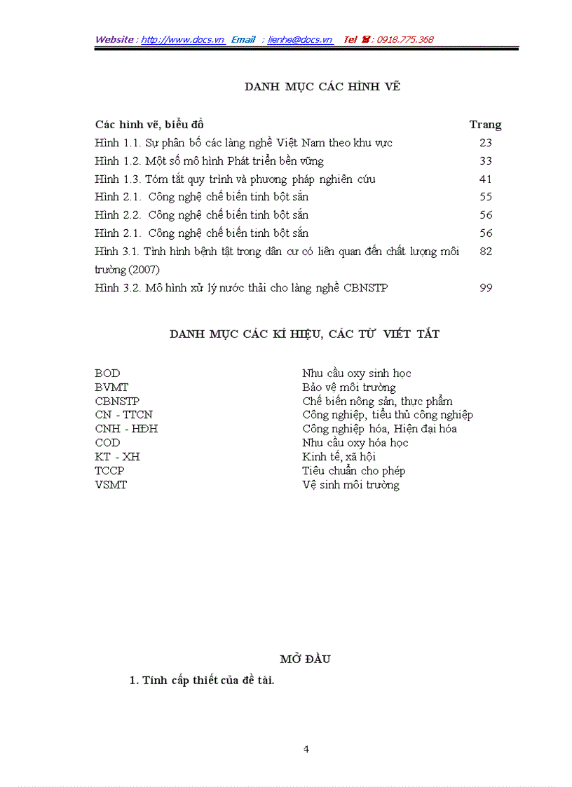 image for page Đánh giá hiện trạng ô nhiễm môi trường làng nghề dương liễu