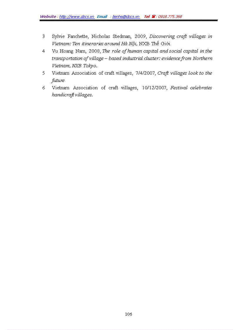 image for page Đánh giá hiện trạng ô nhiễm môi trường làng nghề dương liễu