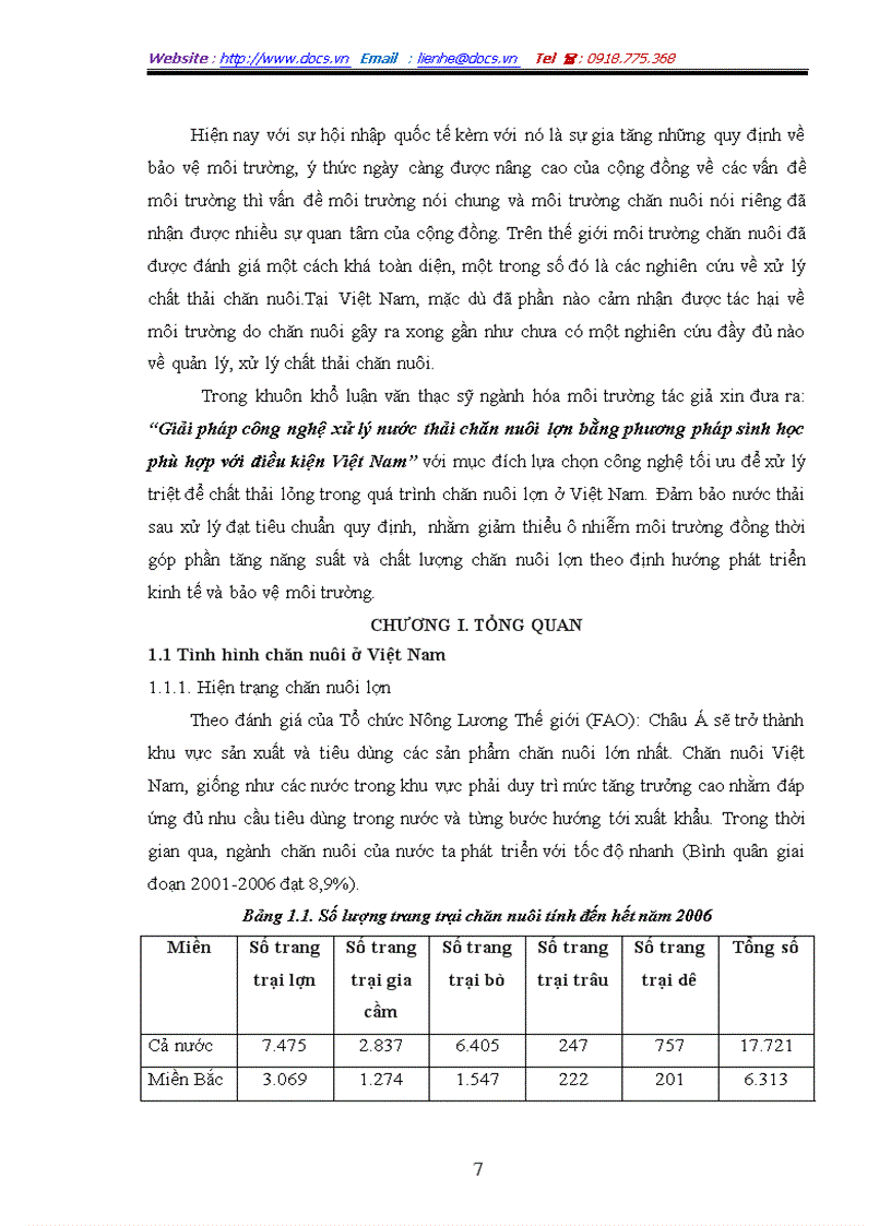 image for page Giải pháp công nghệ xử lý nước thải chăn nuôi lợn bằng phương pháp sinh học phù hợp với điều kiện Việt Nam