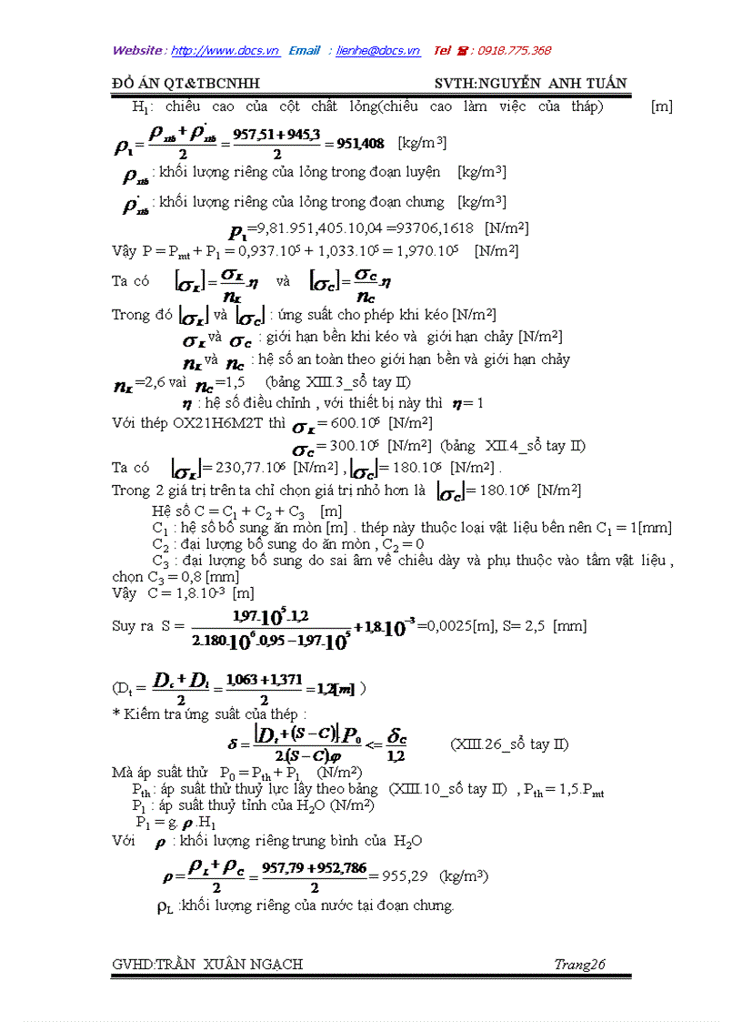 image for page Cân bằng nhiệt luyện cho quá trình chưng luyện