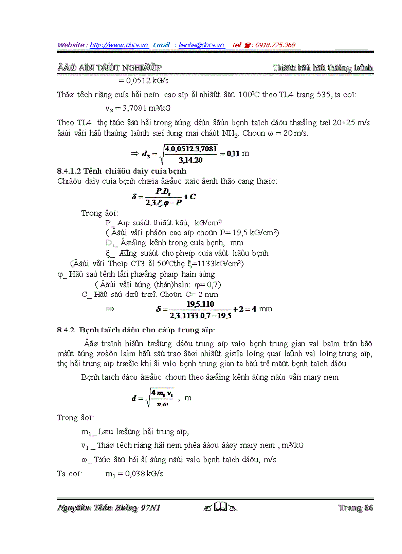 image for page Thiết kế hệ thống lạnh