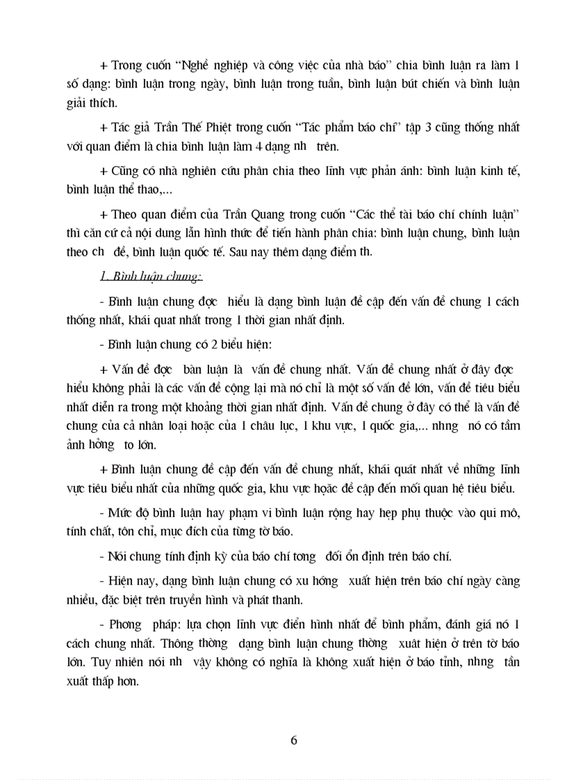 image for page Về đề tài chính luận trong báo chí