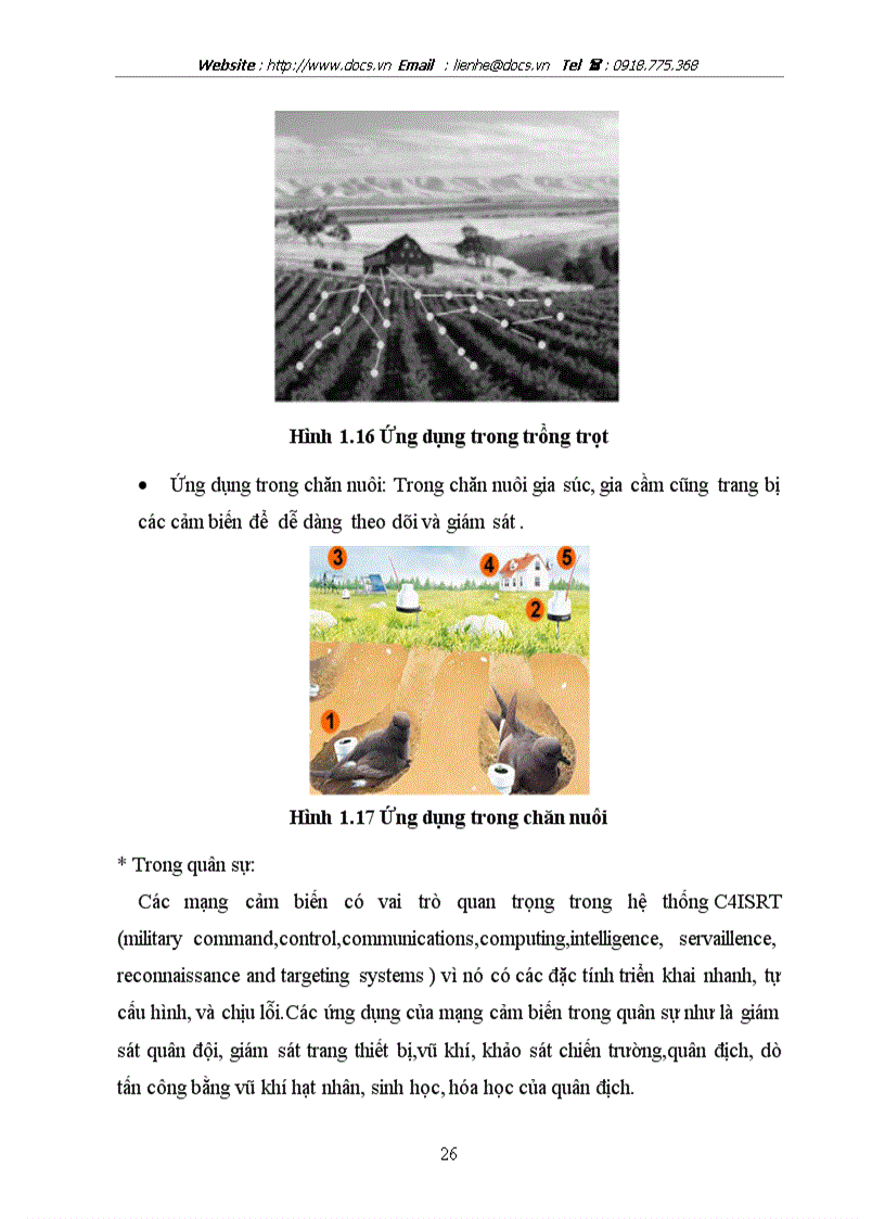 image for page Tổng quan về mạng cảm biến wsn