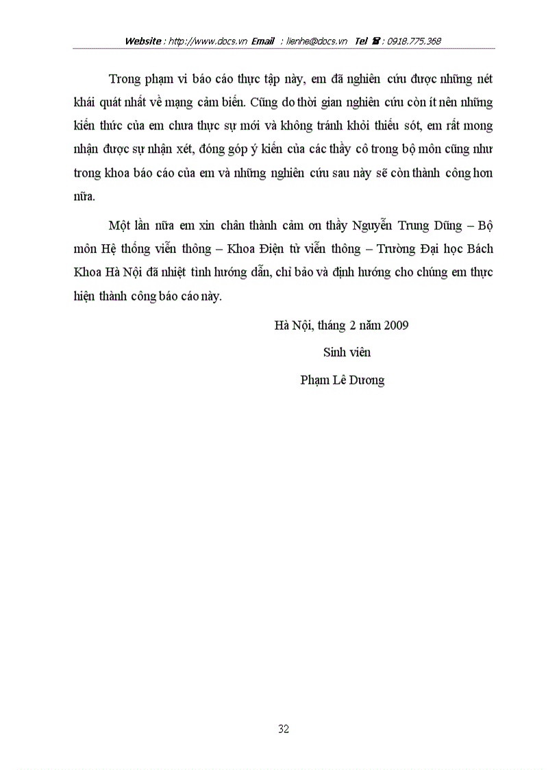 image for page Tổng quan về mạng cảm biến wsn