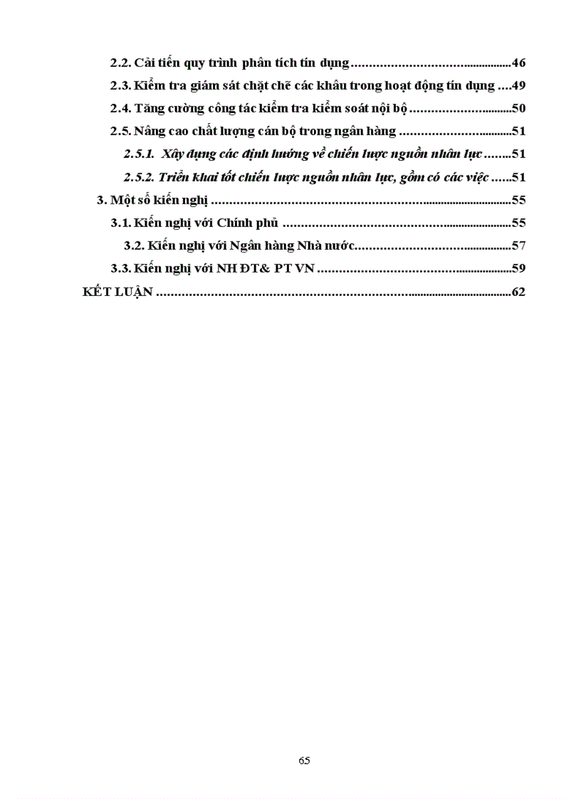 image for page Giải pháp nâng cao chất lượng tín dụng trung và dài hạn tại Chi nhánh Đông Đô Ngân hàng Đầu tư và Phát triển Việt Nam