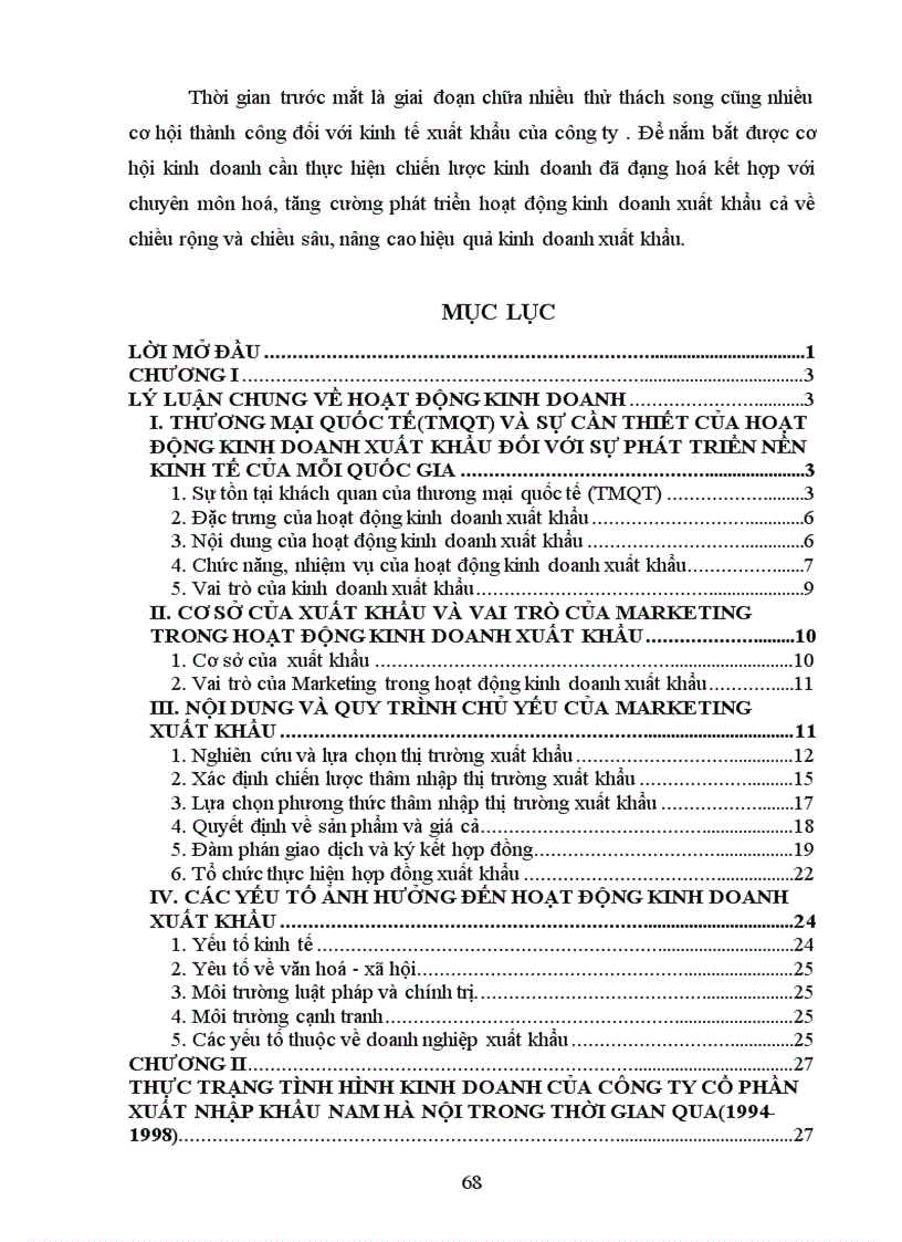 image for page Phân tích hoạt động marketing của công ty cổ phần xuất nhập khẩu Nam Hà Nội