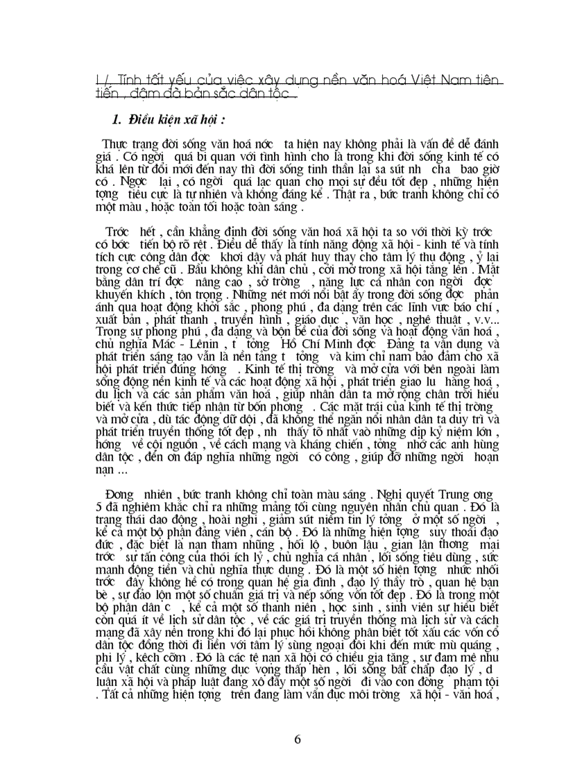 image for page Một số giải pháp nhằm phát huy bản sắc văn văn hoá dân tộc trong thời kỳ nền kinh tế mở