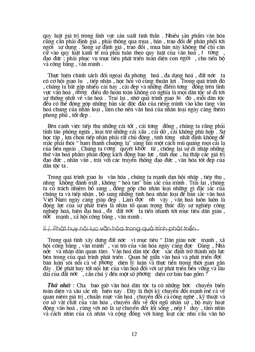 image for page Một số giải pháp nhằm phát huy bản sắc văn văn hoá dân tộc trong thời kỳ nền kinh tế mở