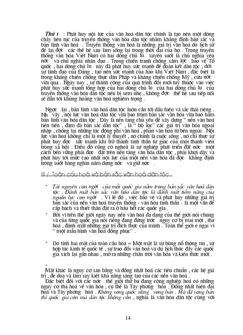 image for page Một số giải pháp nhằm phát huy bản sắc văn văn hoá dân tộc trong thời kỳ nền kinh tế mở