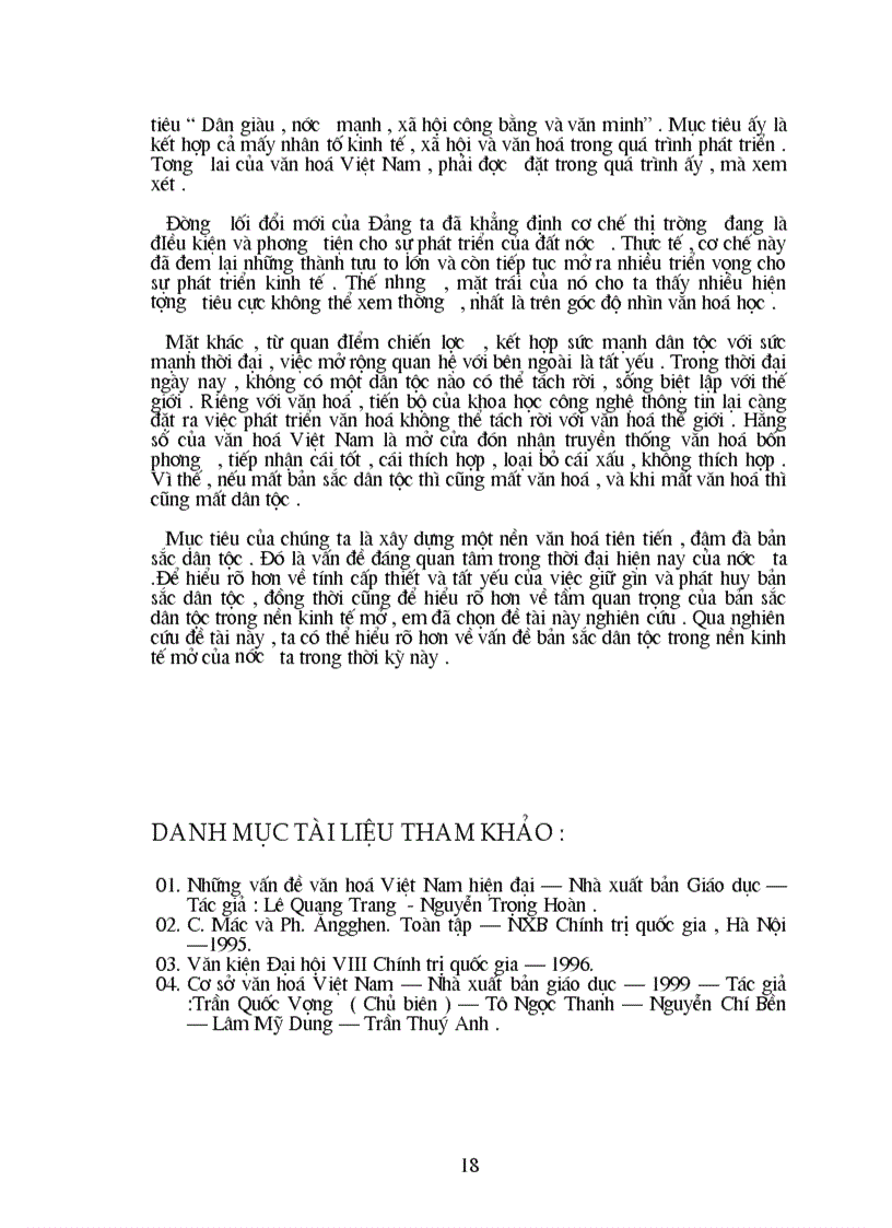 image for page Một số giải pháp nhằm phát huy bản sắc văn văn hoá dân tộc trong thời kỳ nền kinh tế mở