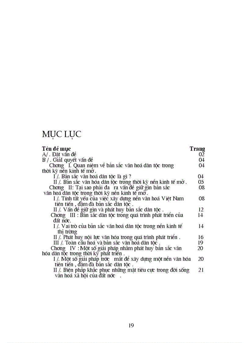 image for page Một số giải pháp nhằm phát huy bản sắc văn văn hoá dân tộc trong thời kỳ nền kinh tế mở
