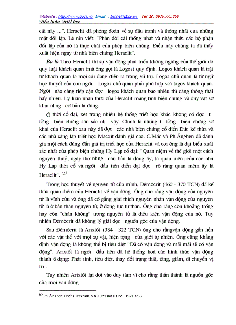 image for page Phân tích những thành tựu của phép biện chứng và chủ nghĩa duy vật trước mac