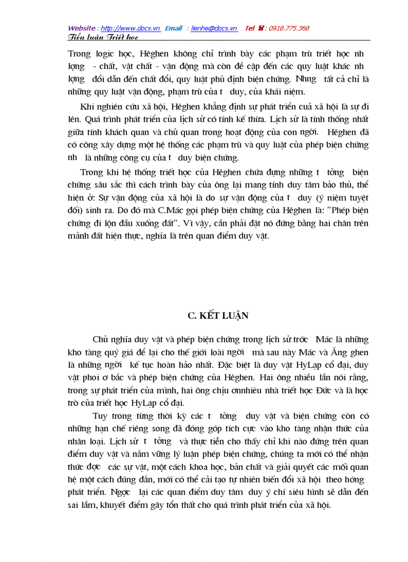image for page Phân tích những thành tựu của phép biện chứng và chủ nghĩa duy vật trước mac