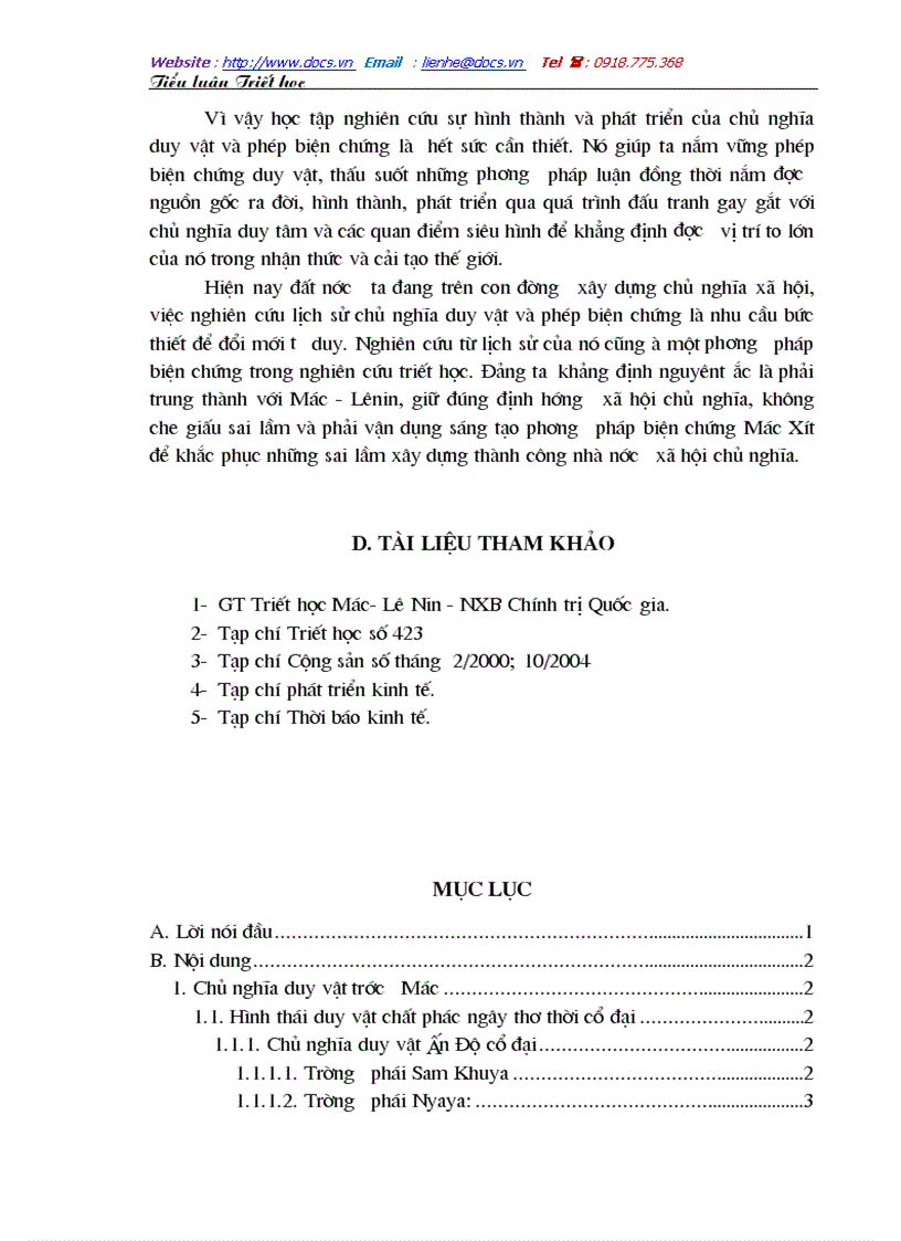 image for page Phân tích những thành tựu của phép biện chứng và chủ nghĩa duy vật trước mac