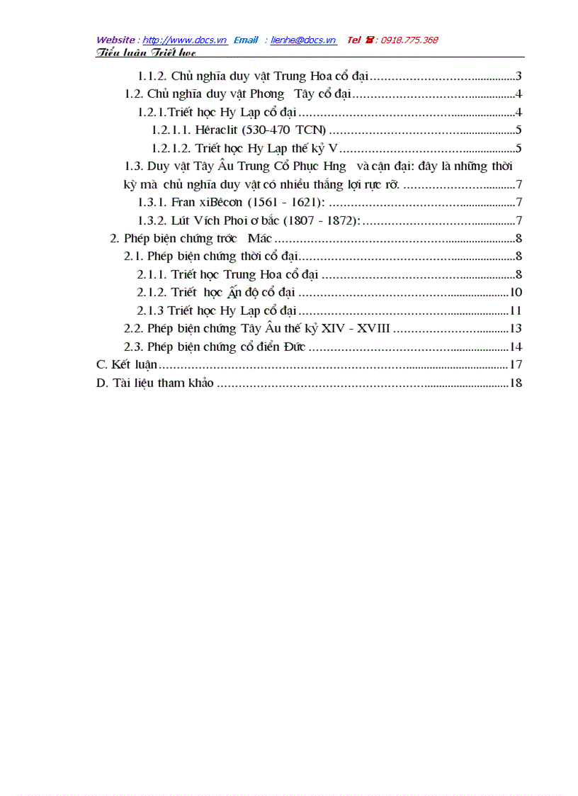 image for page Phân tích những thành tựu của phép biện chứng và chủ nghĩa duy vật trước mac