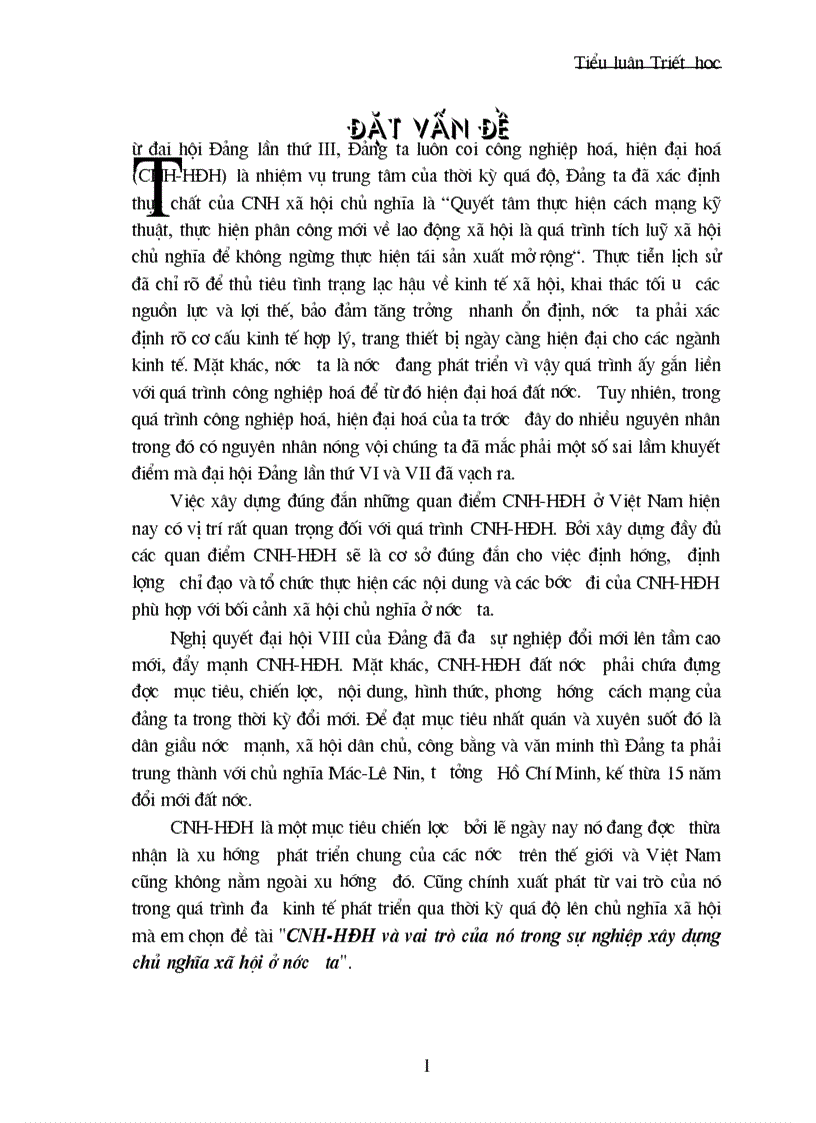 image for page Vai trò của CNH HDH trong sự nghiệp xây dựng chủ nghĩa xã hội ở nước ta