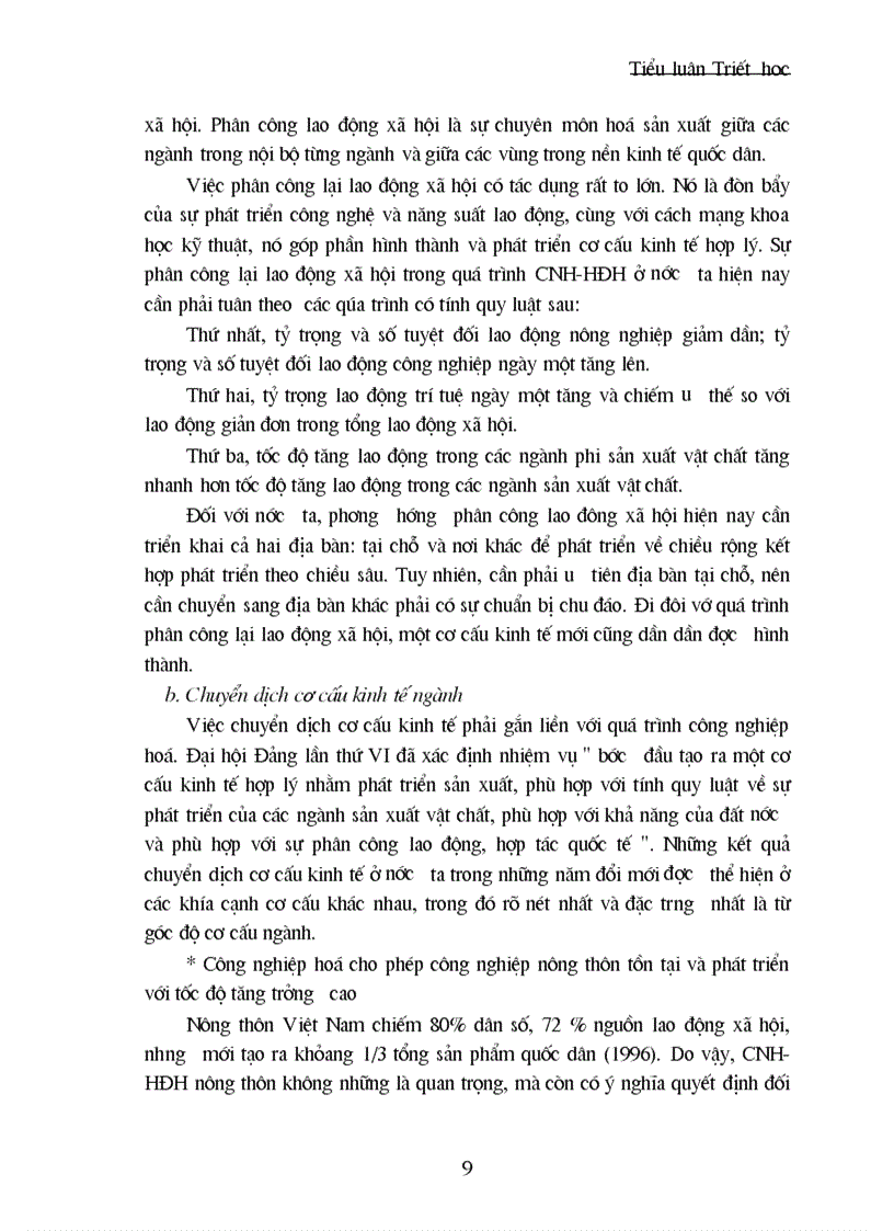 image for page Vai trò của CNH HDH trong sự nghiệp xây dựng chủ nghĩa xã hội ở nước ta