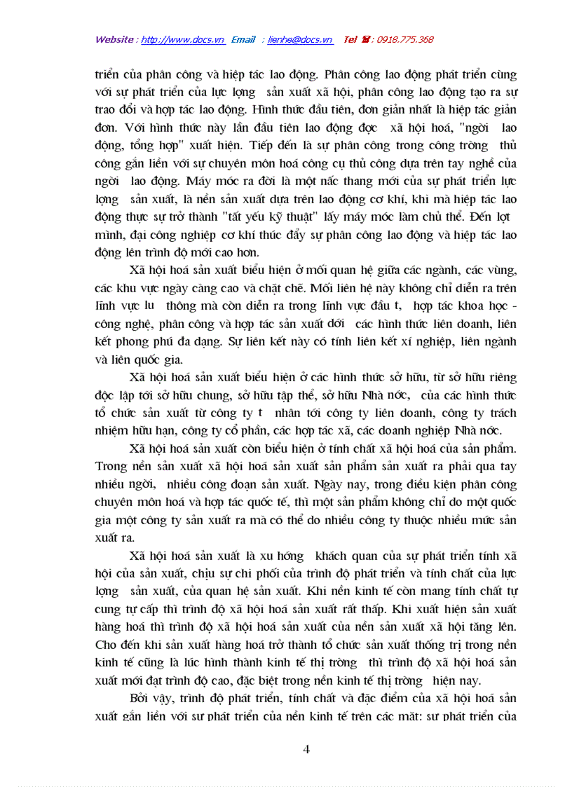 image for page Đảng ta quán triệt và vận dụng những quan điểm của Mac về mối quan hệ giữa phân công lao động xã hội và xã hội hoá sản xuất