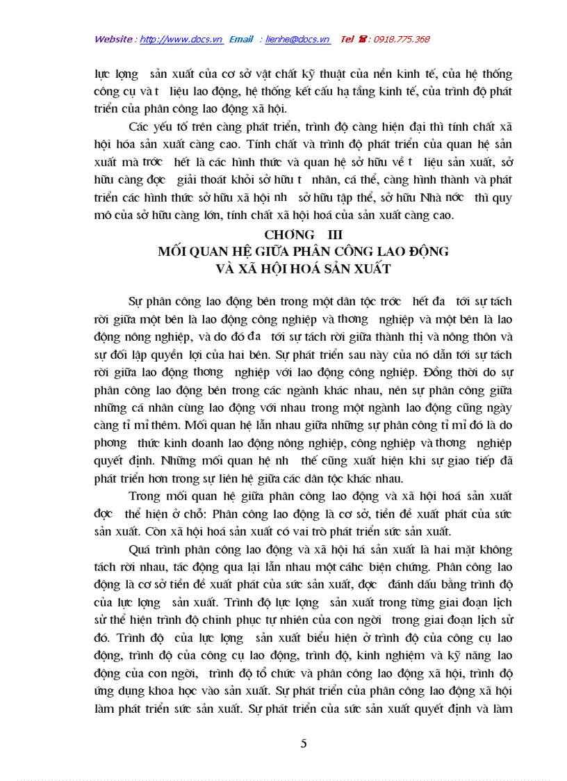 image for page Đảng ta quán triệt và vận dụng những quan điểm của Mac về mối quan hệ giữa phân công lao động xã hội và xã hội hoá sản xuất