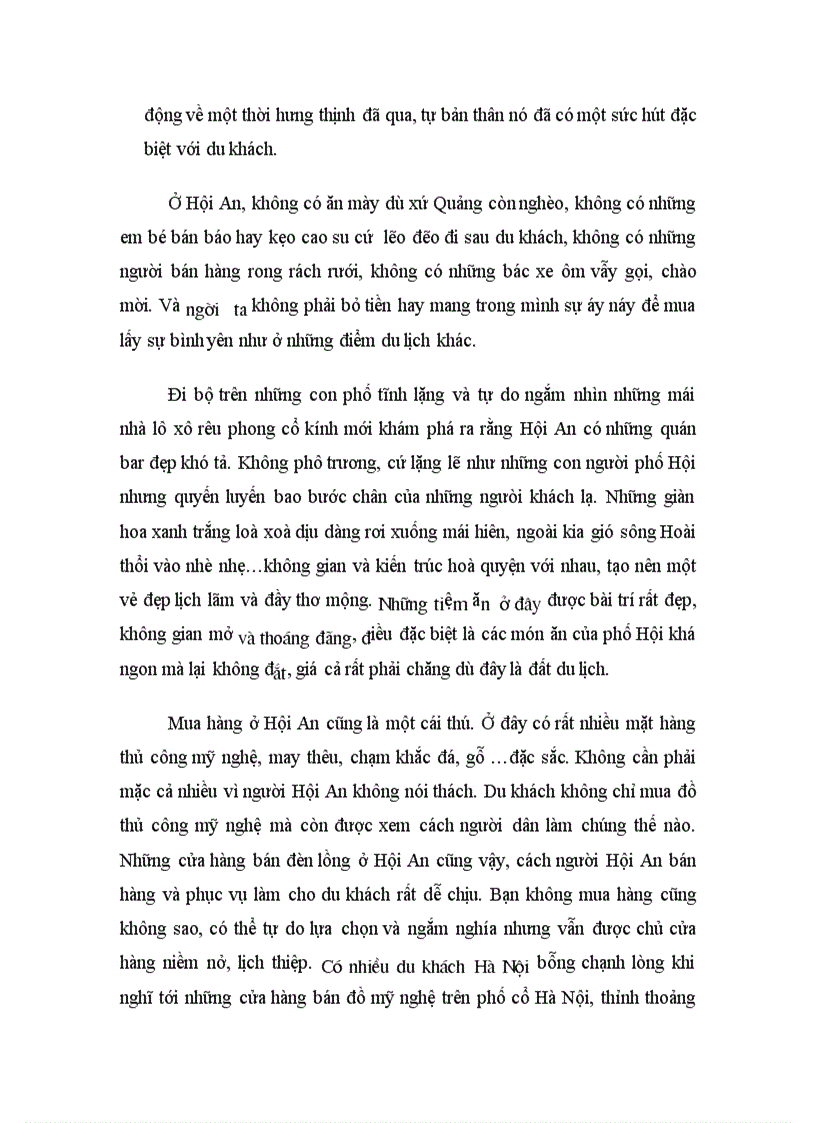 image for page Đánh giá tài nguyên du lịch khu phố cổ hội an