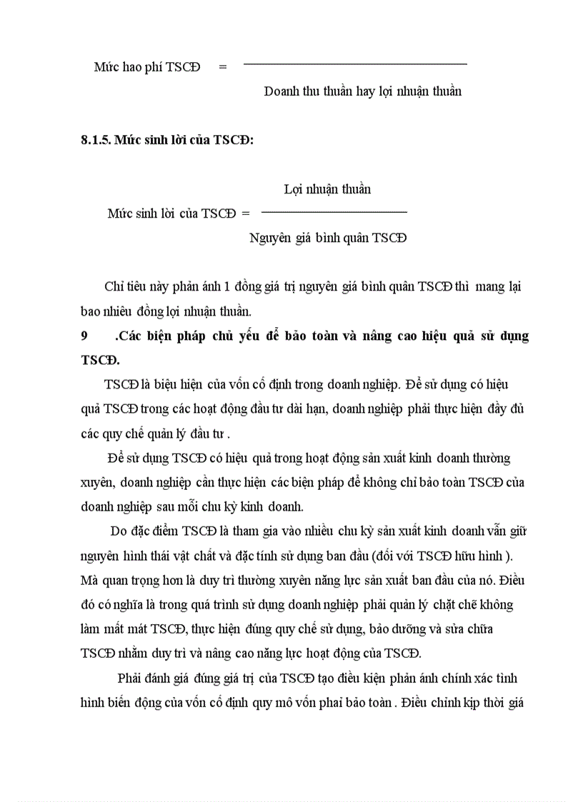 image for page Các biện pháp nhằm nâng cao hiệu quả sử dụng và quản lý tài sản cố định tại Công ty cổ phần may Hưng Yên
