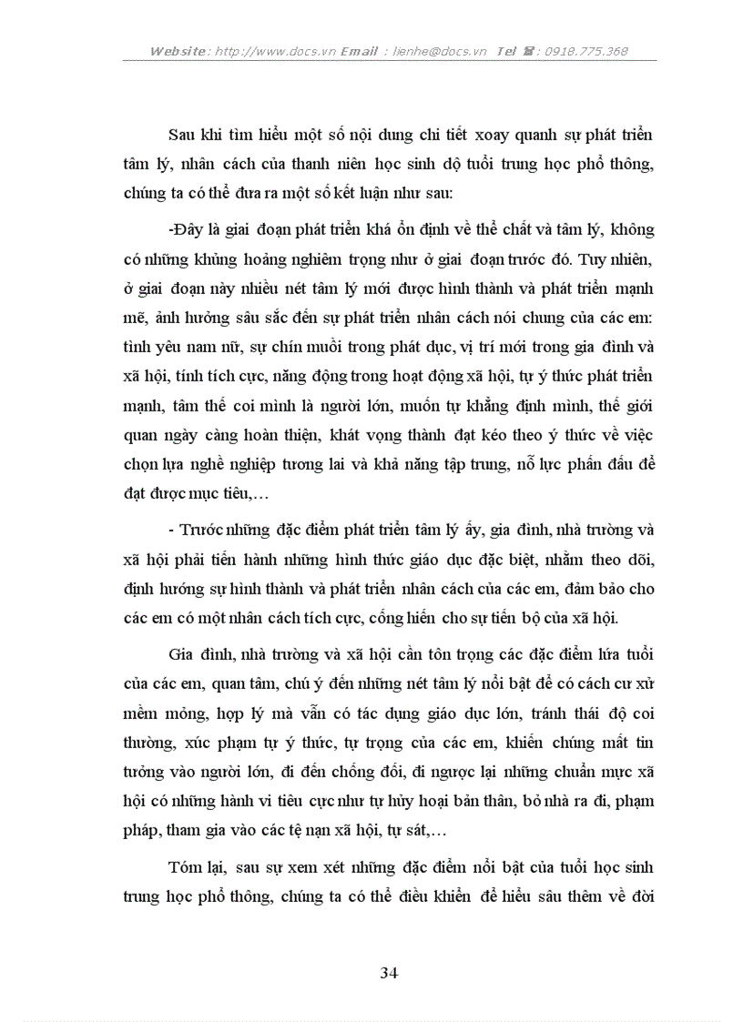 image for page Tìm hiểu đặc điểm tâm lý lứa tuổi học sinh trung học phổ thông