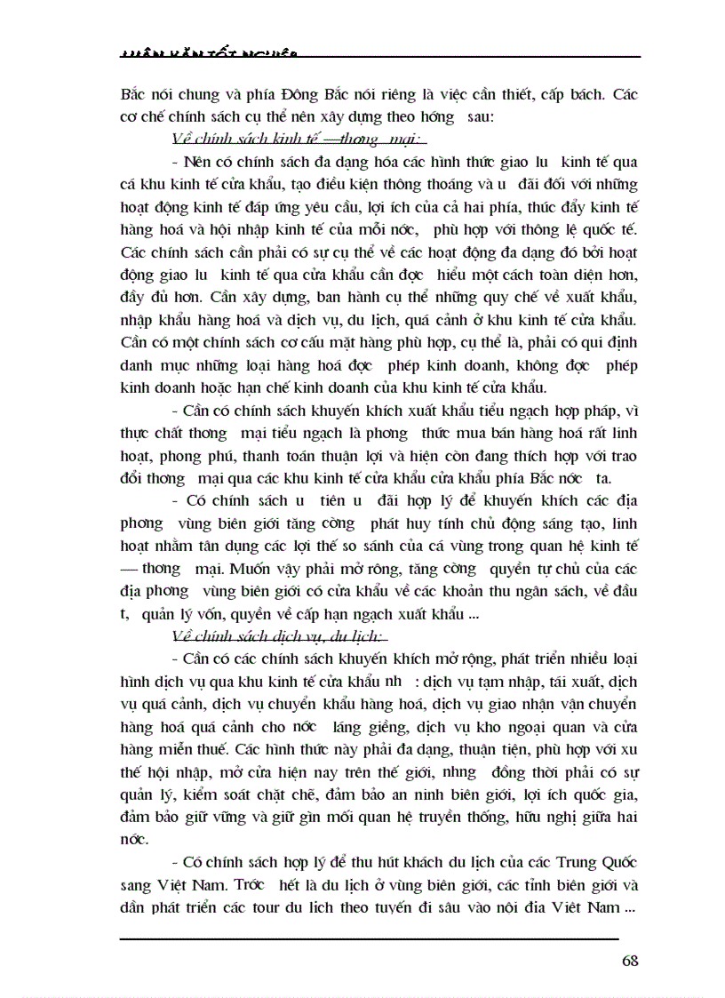 image for page Khu kinh tế cửa khẩu và tác động của nó đối với việc phát triển vùng Đông Bắc