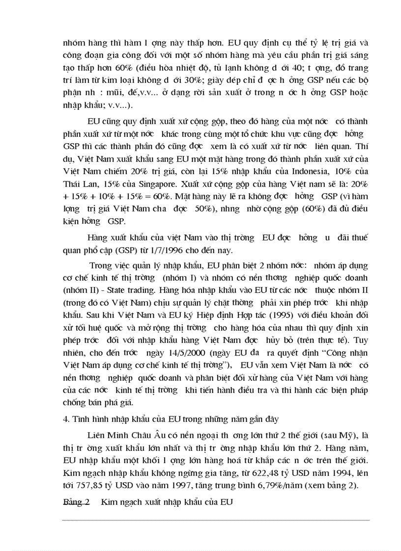 image for page Một số giải pháp chủ yếu để hàng hoá của Việt Nam thâm nhập vào thị trường EU
