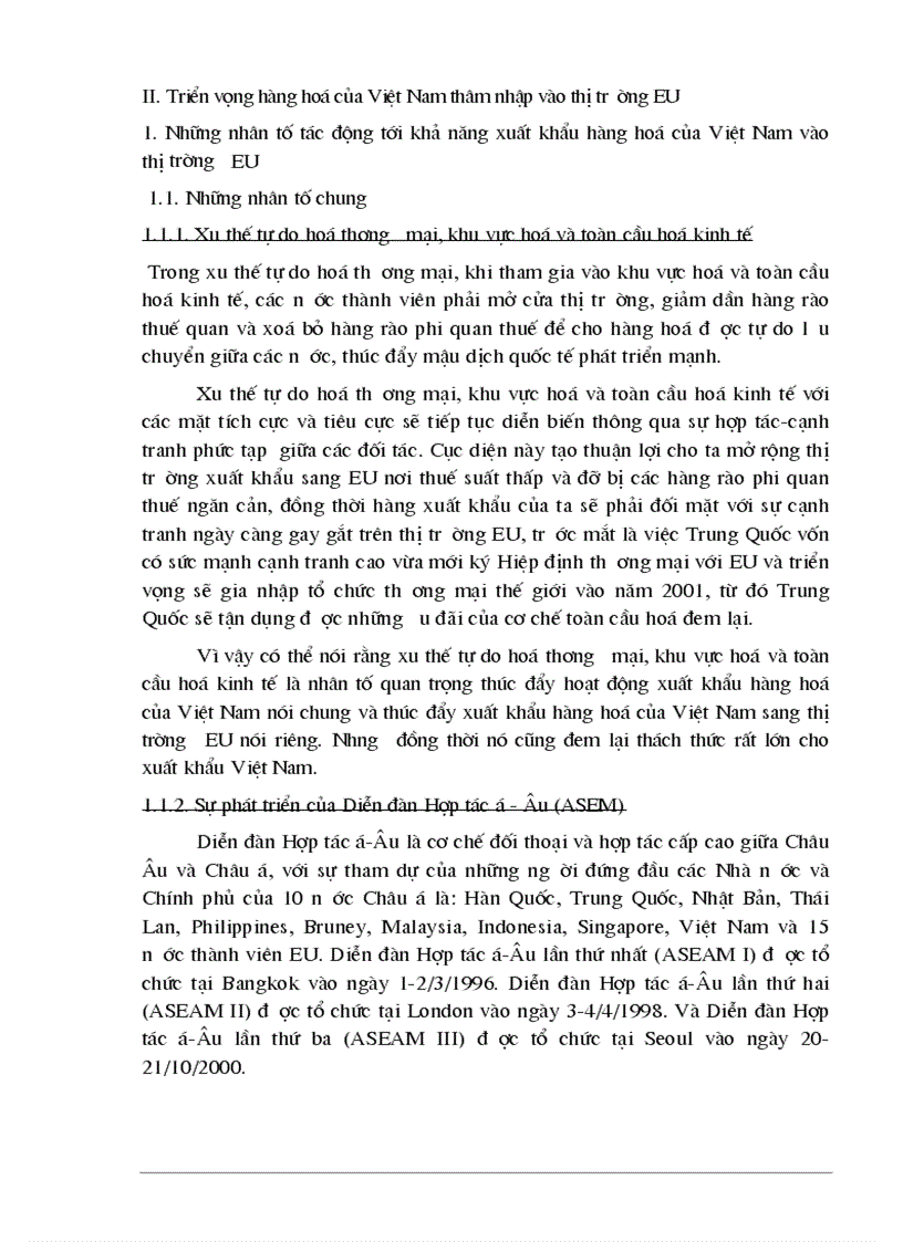 image for page Một số giải pháp chủ yếu để hàng hoá của Việt Nam thâm nhập vào thị trường EU