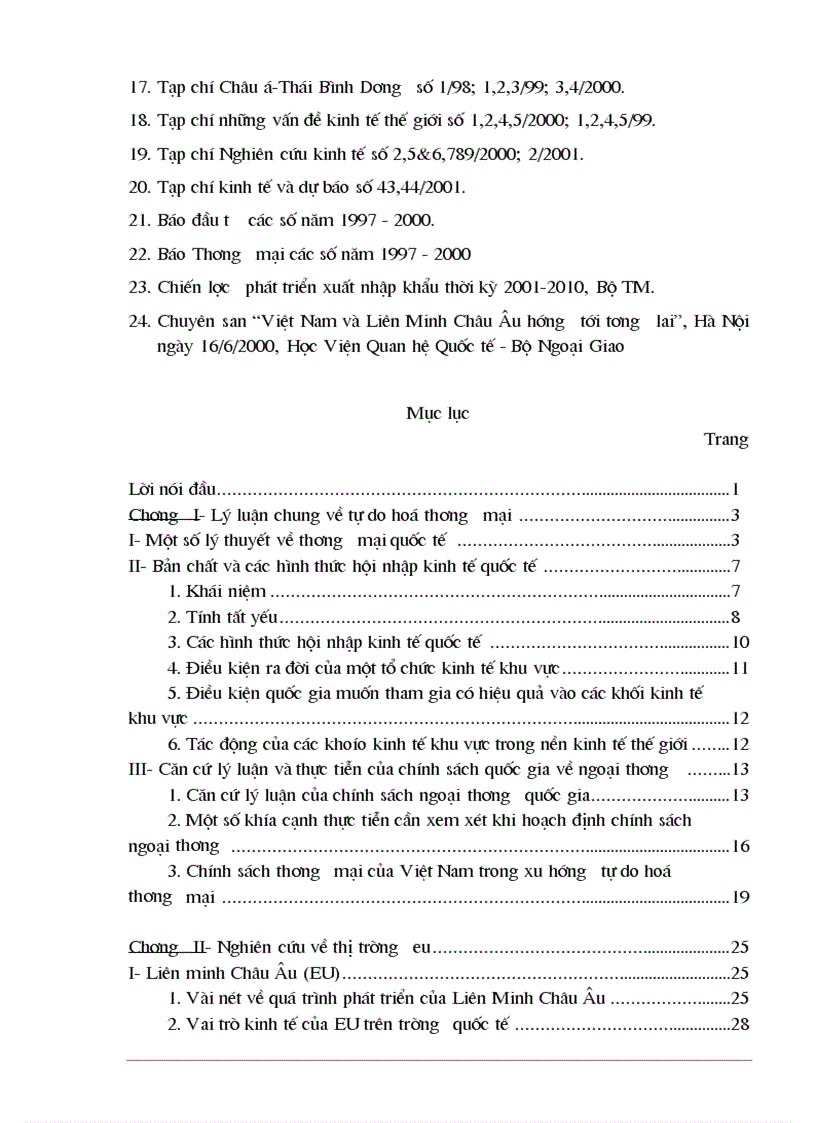 image for page Một số giải pháp chủ yếu để hàng hoá của Việt Nam thâm nhập vào thị trường EU