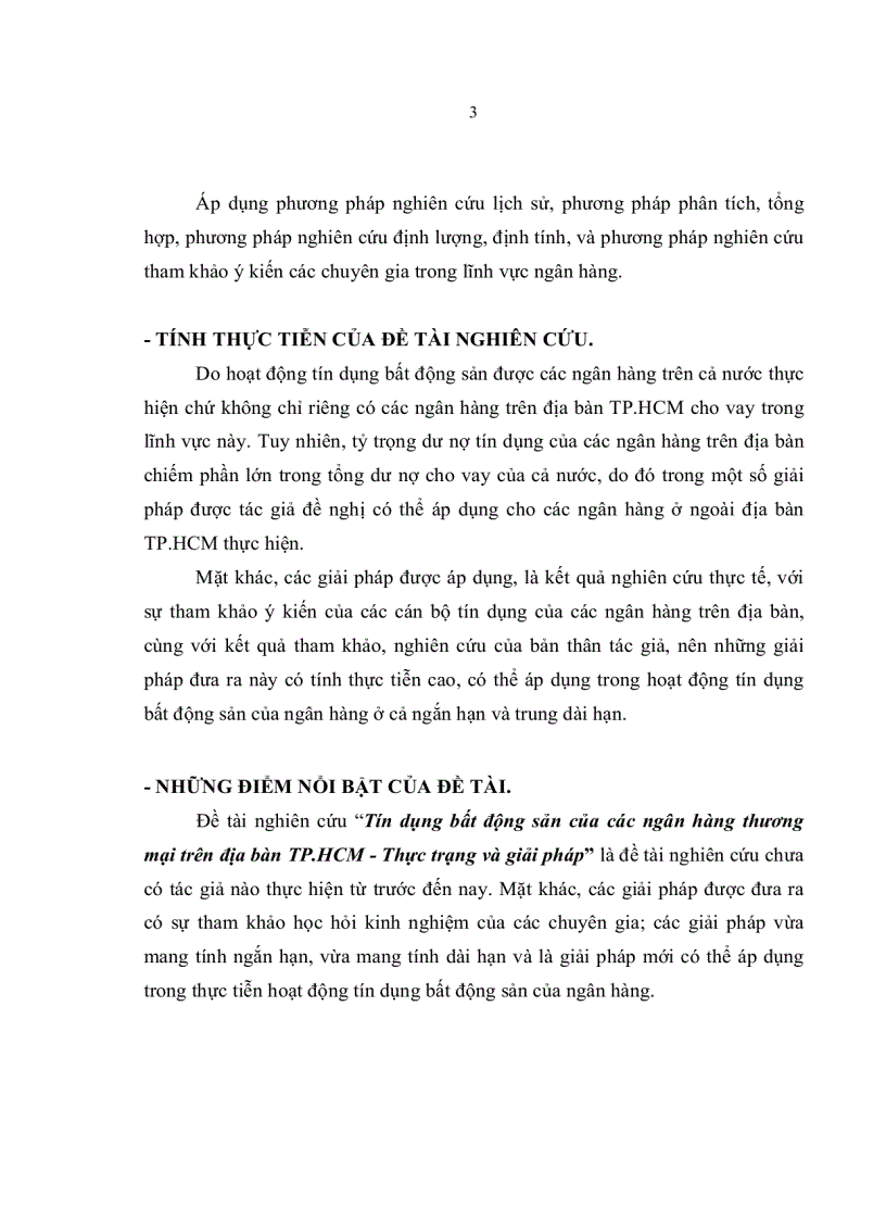 image for page Tín dụng bất động sản của các NHTM trên địa bàn TP HCM thực trạng và giải pháp