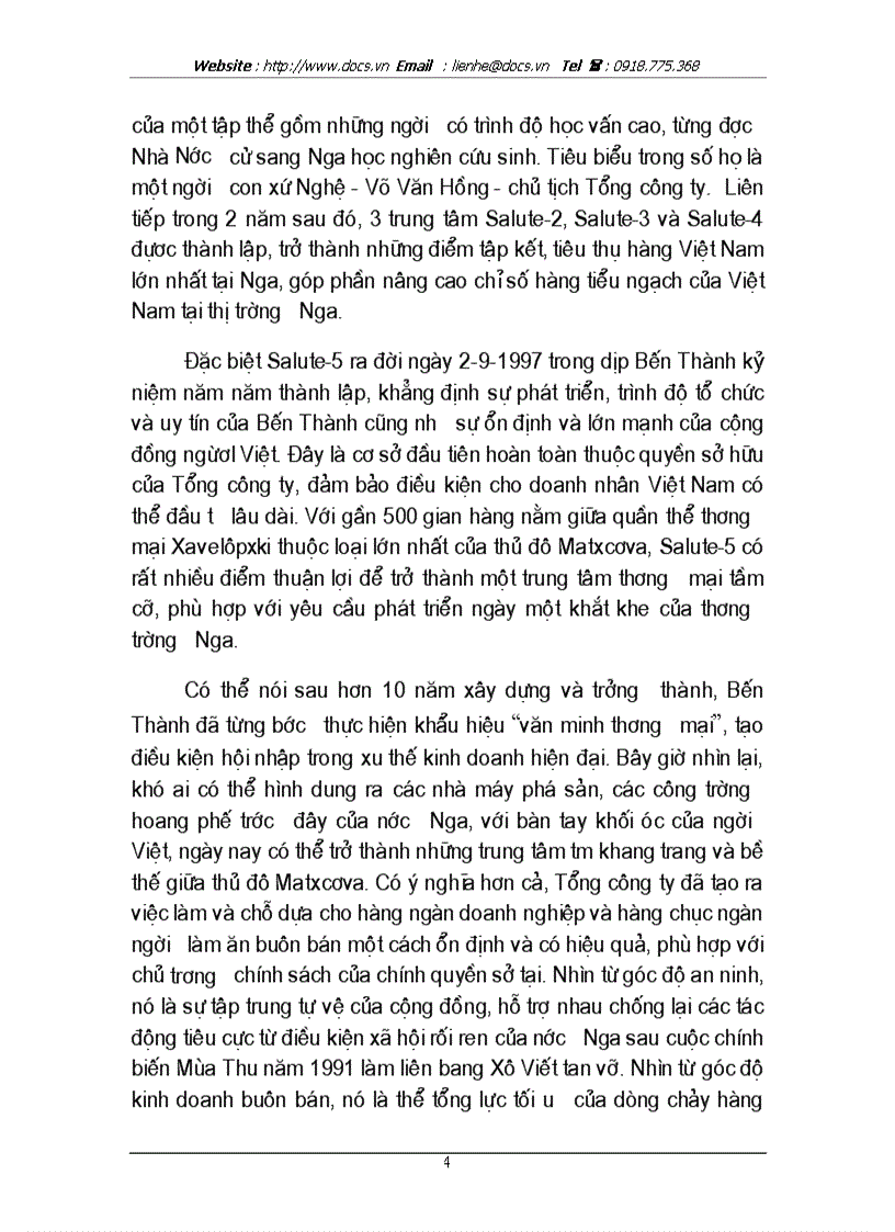 image for page Báo cáo về hoạt động kinh doanh du lịch của khách sạn Queen Salute