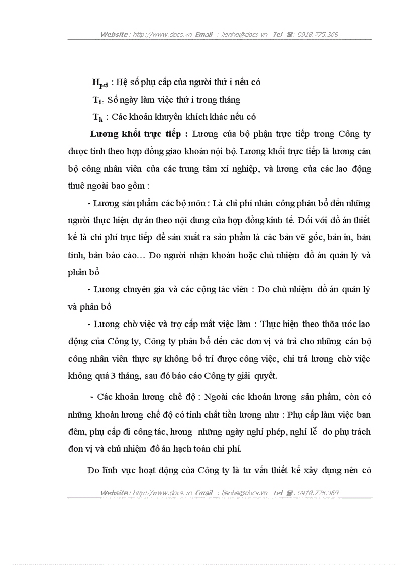 image for page Hoàn thiện kế toán tiền lương và các khoản trích theo lương tại công ty tư vấn xây dựng licogi