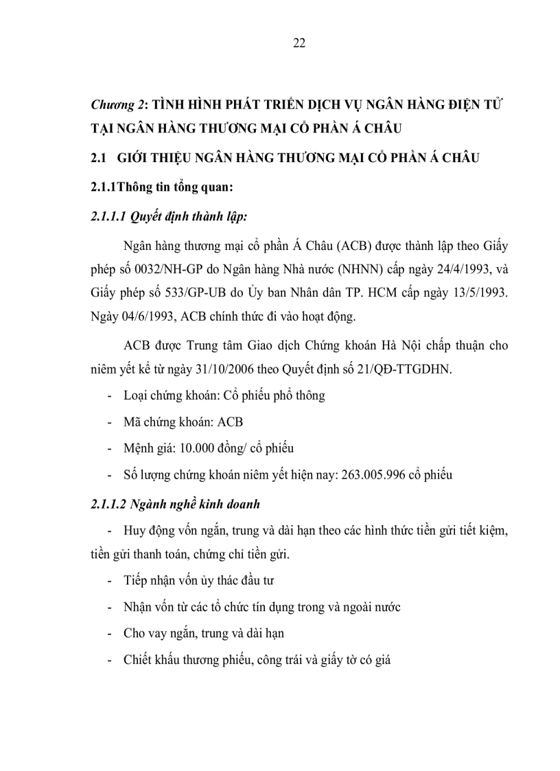 image for page Phát triển dịch vụ ngân hàng điện tử tại NHTMCP Á Châu