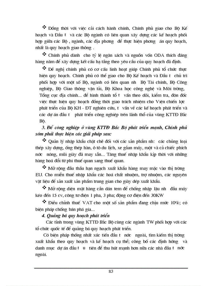 image for page Một số giải pháp nhằm nâng cao hiệu quả của đầu tư phát triển công nghiệp vùng KTTĐ Bắc Bộ