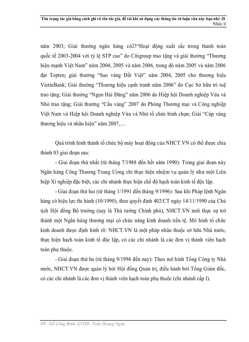 image for page Chất lượng tín dụng tại chi nhánh NH công thương An Giang Thực trạng và giải pháp